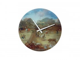Часы интерьерные NT525 GOYA в Кысыл-Сыре - kysyl-syr.mebel-nsk.ru | фото