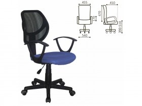 Кресло компактное BRABIX Flip MG-305, ткань TW в Кысыл-Сыре - kysyl-syr.mebel-nsk.ru | фото