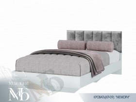 Кровать 1,2м Мемори КР-09 в Кысыл-Сыре - kysyl-syr.mebel-nsk.ru | фото