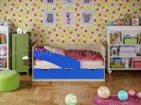 Кровать детская Бабочки 2,0 м в Кысыл-Сыре - kysyl-syr.mebel-nsk.ru | фото