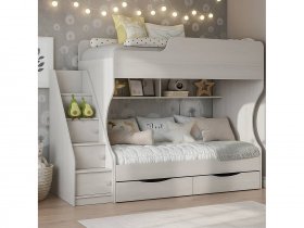 Кровать двухъярусная Каприз-22 КПР.22 в Кысыл-Сыре - kysyl-syr.mebel-nsk.ru | фото