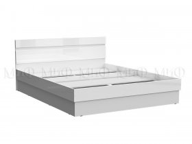Кровать двуспальная 1,4 м Челси (белый) в Кысыл-Сыре - kysyl-syr.mebel-nsk.ru | фото