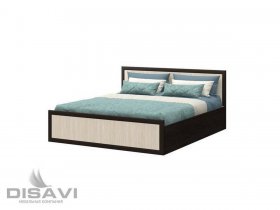 Кровать двуспальная 1,4м Модерн в Кысыл-Сыре - kysyl-syr.mebel-nsk.ru | фото