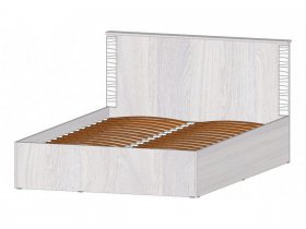 Кровать двуспальная с подъем. мех. 1,4 м Ривьера в Кысыл-Сыре - kysyl-syr.mebel-nsk.ru | фото