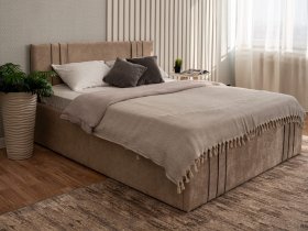 Кровать двуспальная 1,4м с подъем. мех. Леванте в Кысыл-Сыре - kysyl-syr.mebel-nsk.ru | фото