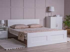 Кровать двуспальная 1,6м Сириус в Кысыл-Сыре - kysyl-syr.mebel-nsk.ru | фото