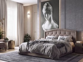 Кровать двуспальная 1,8м Верона-2 в Кысыл-Сыре - kysyl-syr.mebel-nsk.ru | фото