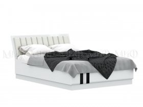 Кровать двуспальная с подъем.мех. 1,6м Магнолия в Кысыл-Сыре - kysyl-syr.mebel-nsk.ru | фото