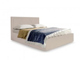 Кровать мягкая 1,6 Сиеста стандарт, вар.2 в Кысыл-Сыре - kysyl-syr.mebel-nsk.ru | фото