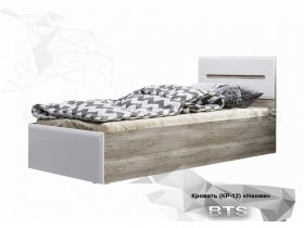Кровать односпальная Наоми КР-12 в Кысыл-Сыре - kysyl-syr.mebel-nsk.ru | фото