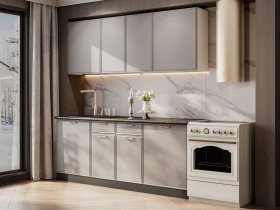 Кухонный гарнитур «Адель» 2,0м (нео) в Кысыл-Сыре - kysyl-syr.mebel-nsk.ru | фото