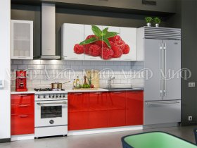 Кухонный гарнитур Малина в Кысыл-Сыре - kysyl-syr.mebel-nsk.ru | фото
