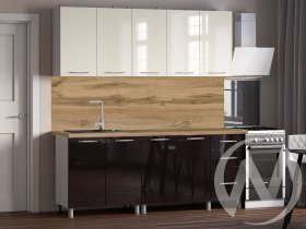 Кухонный гарнитур Нора 2.0м (столешница 26мм) в Кысыл-Сыре - kysyl-syr.mebel-nsk.ru | фото