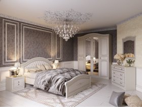 Модульная спальня Николь (Мебельград) в Кысыл-Сыре - kysyl-syr.mebel-nsk.ru | фото