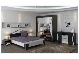 Модульная спальня Верона (Линаура) в Кысыл-Сыре - kysyl-syr.mebel-nsk.ru | фото