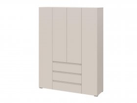 Шкаф четырехстворчатый с ящиками Люмо ШК-05 в Кысыл-Сыре - kysyl-syr.mebel-nsk.ru | фото