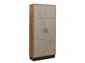 Шкаф двухстворчатый комбинированный для одежды Гамма  54.14 в Кысыл-Сыре - kysyl-syr.mebel-nsk.ru | фото