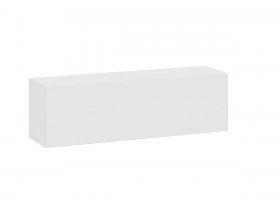 Шкаф навесной «Денвер» (белый текстурный) в Кысыл-Сыре - kysyl-syr.mebel-nsk.ru | фото