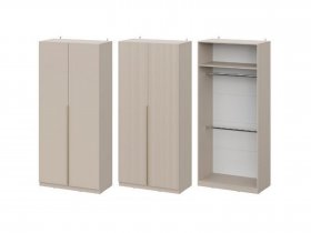 Шкаф ШК-100 Эккервуд (меланж) в Кысыл-Сыре - kysyl-syr.mebel-nsk.ru | фото