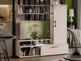 Стенка «Сиена» (кашемир) в Кысыл-Сыре - kysyl-syr.mebel-nsk.ru | фото