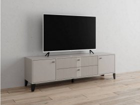 Тумба под ТВ Парус-10 (кашемир/сантьяго софт) в Кысыл-Сыре - kysyl-syr.mebel-nsk.ru | фото